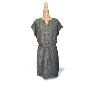 WHBM Polkadot Print Soft Dress